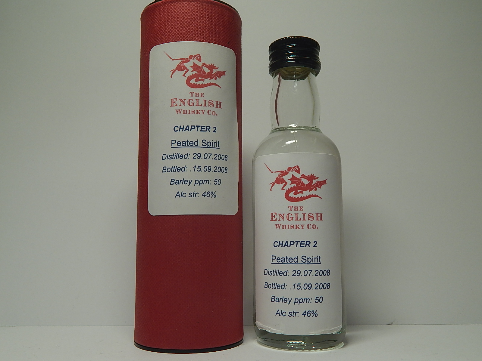 ENGLISH Peated Spirit Chapter II 2008 50ml 46%